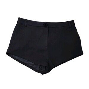 Novaluxe Women's Dress Shorts Pants Black Sizes Large